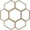 Ekena Millwork Florin Wood Fretwork Pierced Ceiling Medallion, Birch, 24"OD x 8 1/2"ID x 3/8"T CMWP24X24X0375FOBI - alternate 3